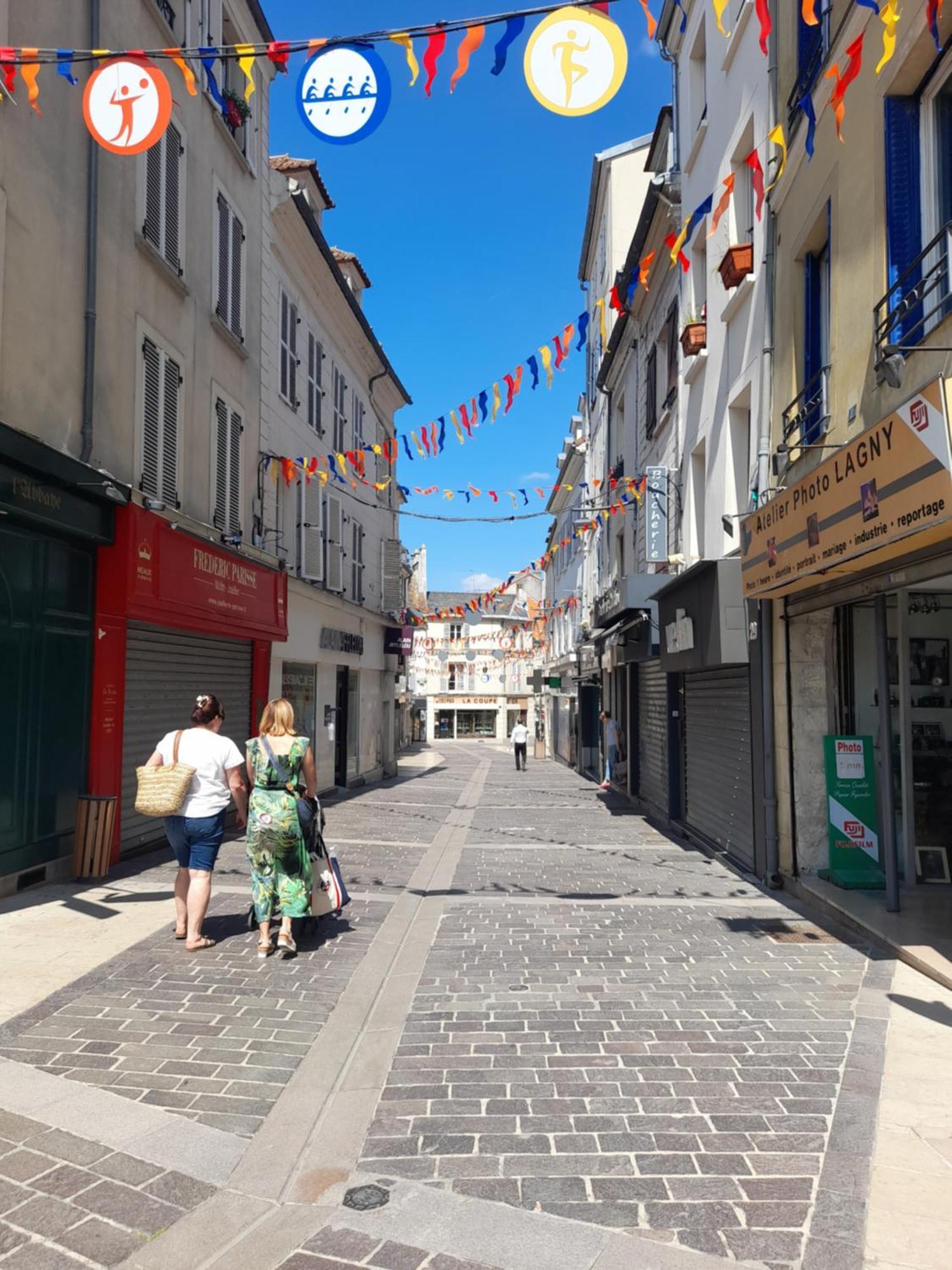 Appart Dans Petit Chateau En Centre Ville Lagny Extérieur photo